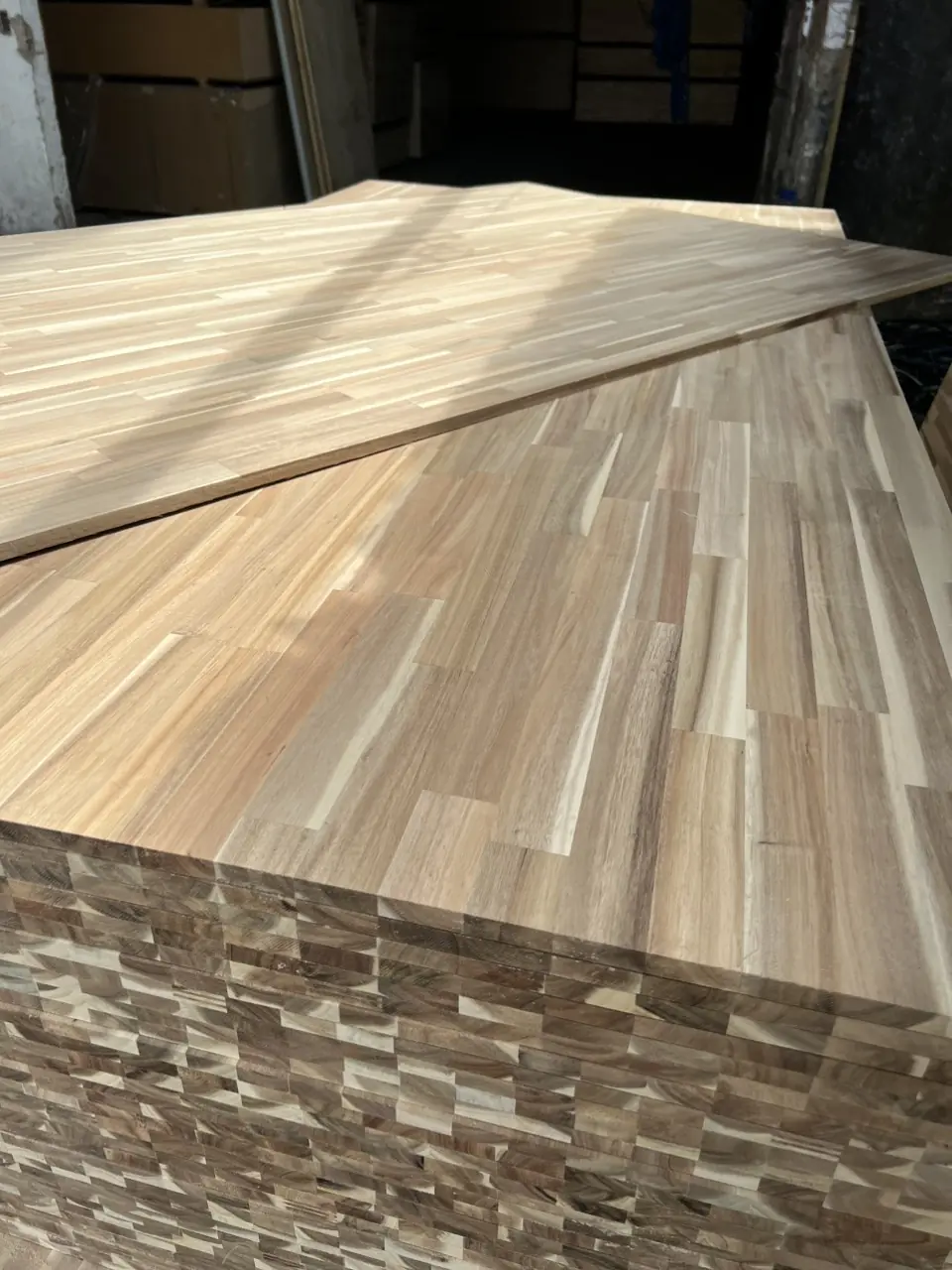 Ván ghép gỗ tràm A